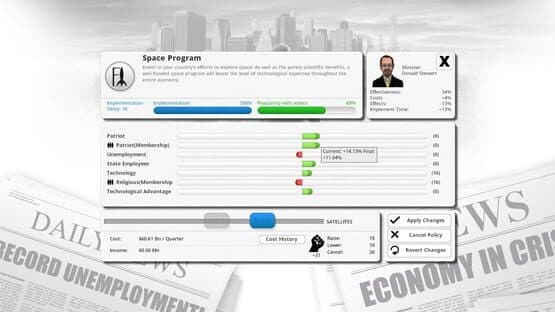 Democracy 3 — screenshot 4
