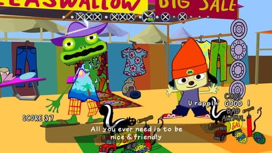 PaRappa the Rapper Remastered — screenshot 2