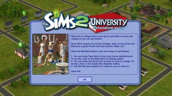 The Sims 2: University — screenshot 1