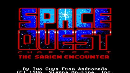 Space Quest: The Sarien Encounter — screenshot 1