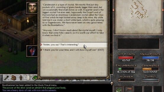 Eschalon: Book III — screenshot 1