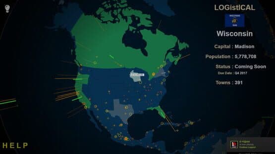 Logistical: USA - Wisconsin — screenshot 1