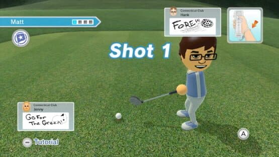 Wii Sports Club: Golf — screenshot 6