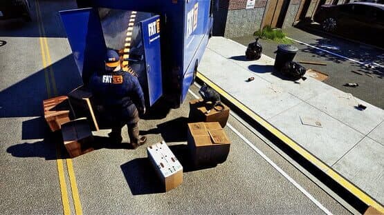 Fat[EX] Courier Simulator — screenshot 1