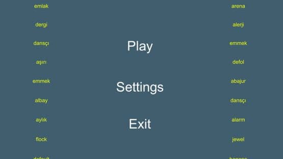 Word Typing Game — screenshot 1