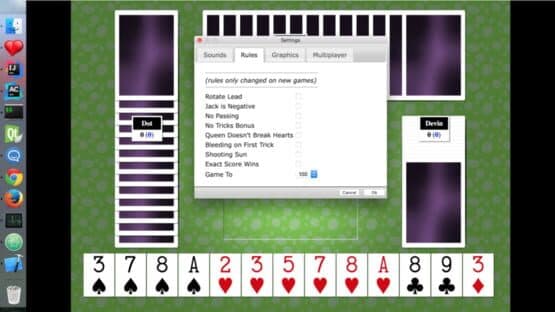 Hearts Card Game — screenshot 2