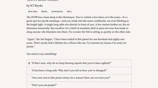Yeti's Parole Officer — screenshot 3