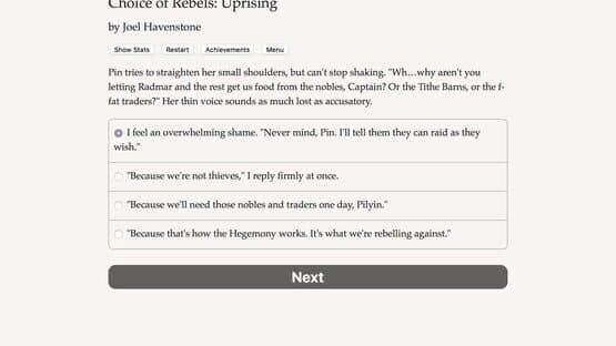 Choice of Rebels: Uprising — screenshot 1