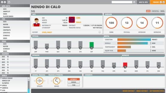 World Basketball Manager 2 — screenshot 3
