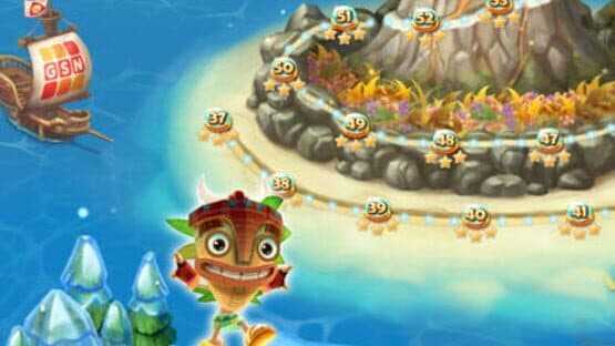 Tiki Solitaire TriPeaks — screenshot 2