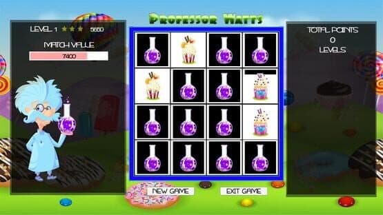 Professor Watts Memory Match: Yummy Cupcakes — screenshot 3