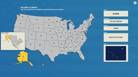 The 50 States Quiz — screenshot 5