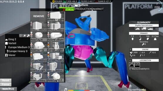 Mechsprofit — screenshot 2
