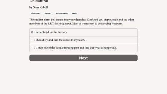Unnatural — screenshot 1