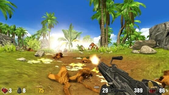 Action Alien: Tropical Mayhem — screenshot 4
