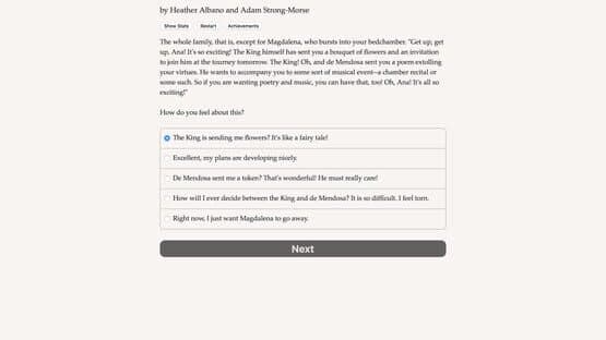 Affairs of the Court: Choice of Romance — screenshot 5