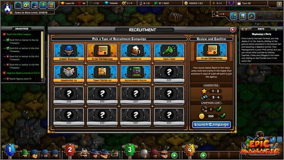 Epic Manager - Create Your Own Adventuring Agency — screenshot 1