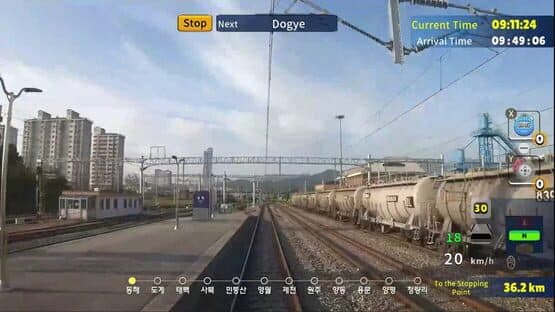 Korean Rail Celesti Express ITX-MAUM Taebaek Line — screenshot 7