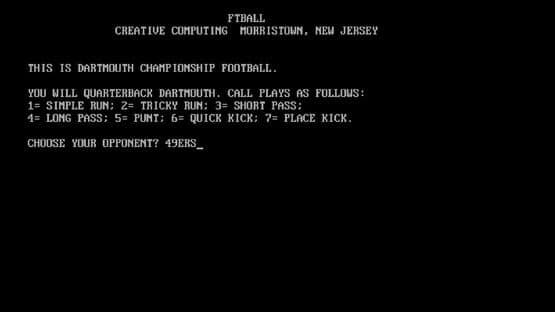 Dartmouth Championship Football — screenshot 1