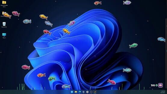 Desktop Fishes — screenshot 1