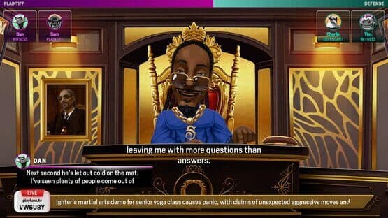 Courtroom Chaos: Starring Snoop Dogg — screenshot 1
