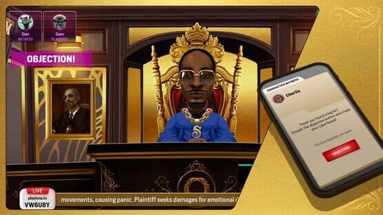 Courtroom Chaos: Starring Snoop Dogg — screenshot 2