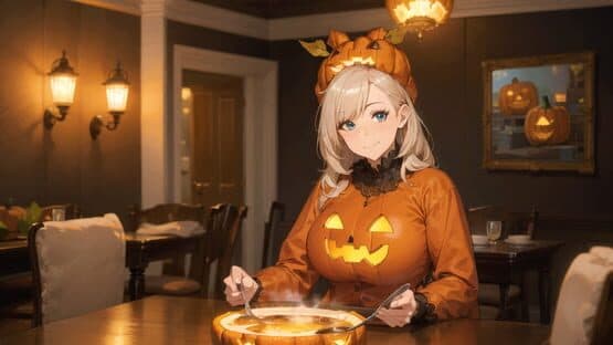 Anime Girls: Puffy Pumpkin — screenshot 1