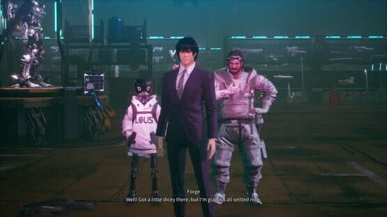 Daemon x Machina: Titanic Scion - Free Formal Suit Outfit — screenshot 3
