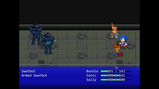 Sonic the Hedgehog RPG: In The Belly of The Beast — screenshot 1