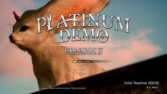 Platinum Demo: Final Fantasy XV — screenshot 1