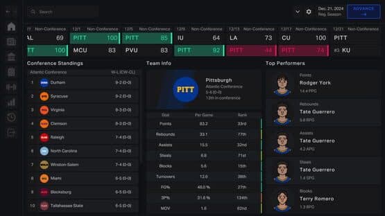 Campus Legends College Basketball — screenshot 1