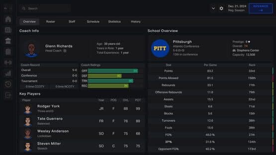 Campus Legends College Basketball — screenshot 2