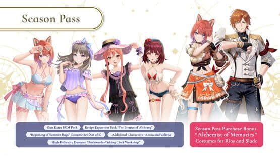 Atelier Resleriana: The Red Alchemist & The White Guardian - Seasons Pass — screenshot 1