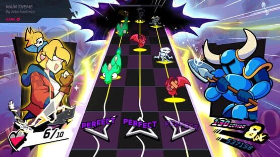 Rift of the NecroDancer: Shovel Knight - "Main Theme" - Jake Kaufman — screenshot 1