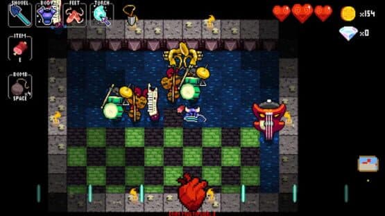 Crypt of the Necrodancer: Shovel Knight — screenshot 1