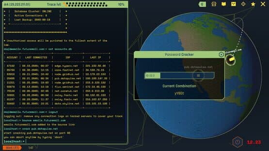 Void Future: Hacking Protocol — screenshot 1