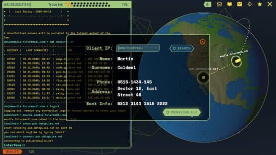Void Future: Hacking Protocol — screenshot 3