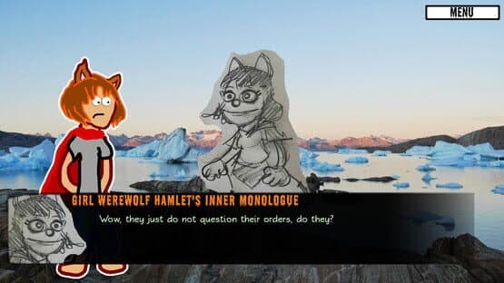 Girl Werewolf Hamlet Saves Christmas — screenshot 1
