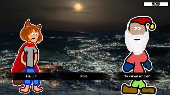 Girl Werewolf Hamlet Saves Christmas — screenshot 2