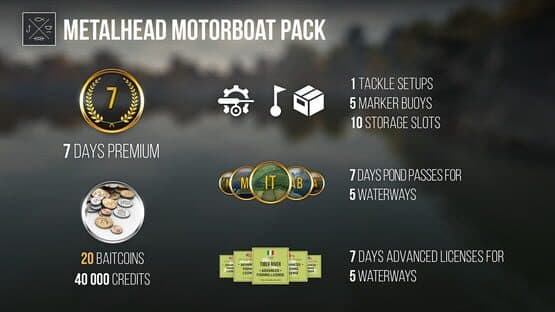 Fishing Planet: Metalhead Motorboat Pack — screenshot 3
