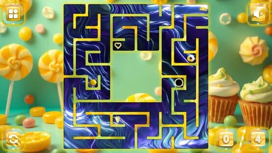 Sweetie Candy Maze: Yellow Lemon — screenshot 1