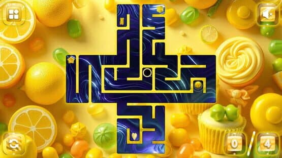 Sweetie Candy Maze: Yellow Lemon — screenshot 2