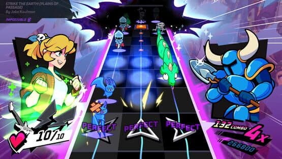 Rift of the NecroDancer: Shovel Knight - "Strike the Earth! (Plains of Passage)" - Jake Kaufman — screenshot 3
