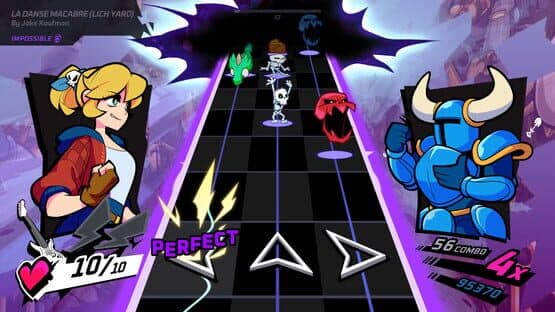 Rift of the NecroDancer: Shovel Knight - "La Danse Macabre (Lich Yard)" - Jake Kaufman — screenshot 2