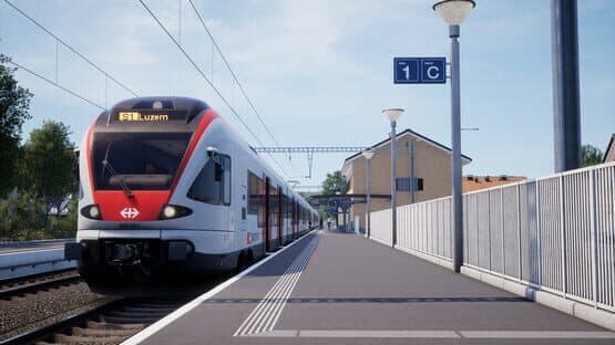 Train Sim World 5: S-Bahn Zentralschweiz: Luzern - Sursee Route Add-On — screenshot 4