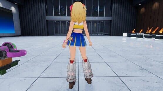 Full Metal Schoolgirl: Costume - "Refreshing Cheerleader(Ryoko)" — screenshot 3
