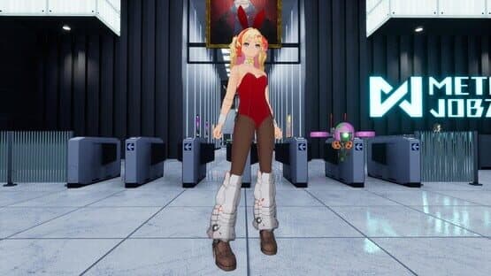 Full Metal Schoolgirl: Costume - "Red Bunny Girl (Ryoko)" — screenshot 1