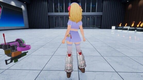 Full Metal Schoolgirl: Costume - "Nurse Baby Blue (Ryoko)" — screenshot 2