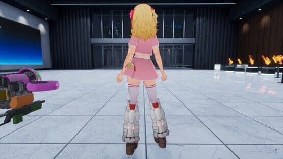 Full Metal Schoolgirl: Costume - "Nurse Pale Pink (Ryoko)" — screenshot 2