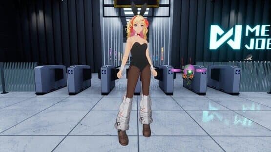 Full Metal Schoolgirl: Costume - "Black Bunny Girl (Ryoko)" — screenshot 1
